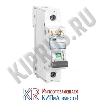 EKM3-63S.1C20 Автоматический выключатель модульный 1Р 20А